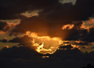 Bilderbogen Krummhörn Magazin Sonnenuntergang